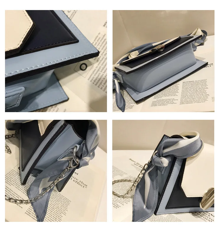 Новинка трехмерных и простой небольшой площади сумка шелковый шарф плечевой