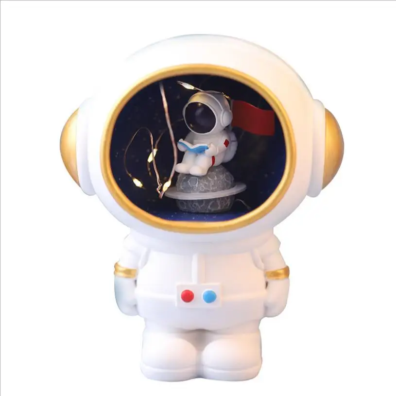

Spaceman star lights creative astronaut hand-made home desktop decorations small ornaments birthday gifts