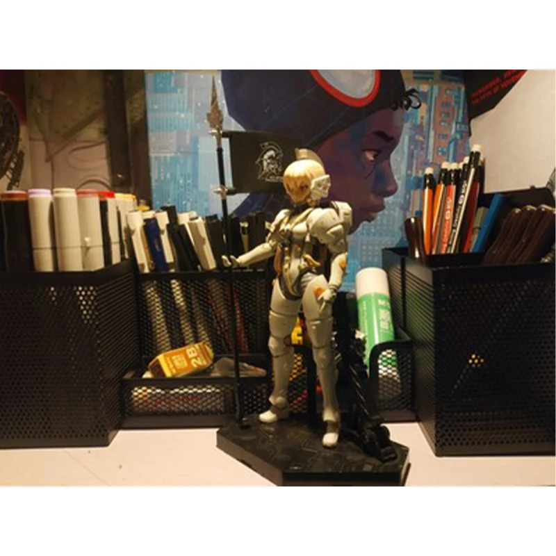 

Toy Kp436 Machine Girl Hideo Kojima Death Stranded Ludens Girl with Special Model Anime Action Figures Assembly Model Ornaments