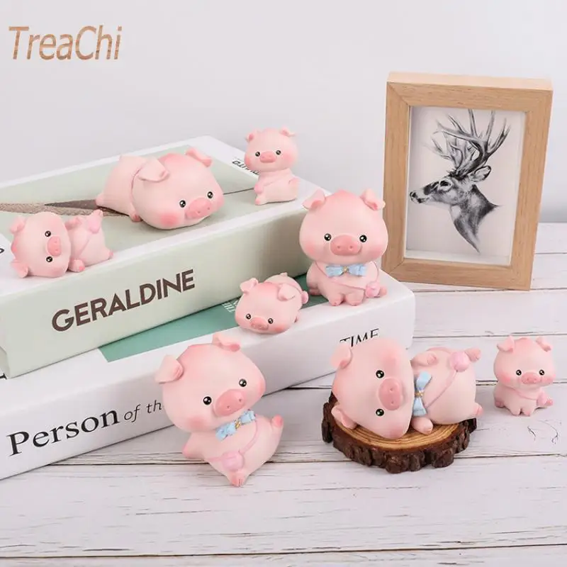 

Peach Pig Cute Resin Crafts Decorations Cute Pigs Student Gifts Creative Home Decorations Car Decorations
