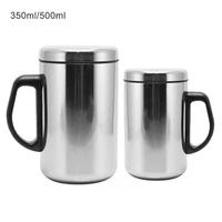 350500ml stainless steel double wall insulation cup water beer coffee mug gift