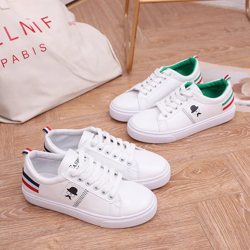 Новинка 2020 года сезон весна женская повседневная обувь цвет белый розовый