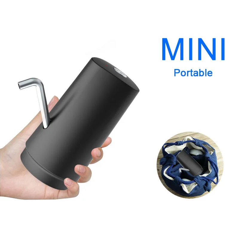 Мини автоматический насос для бутылки воды двойные насосы Мощный USB зарядный