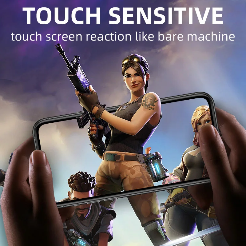 

Full Cover Protective Glass On For IPhone 11 12 Pro Max Tempered Glass Film IPhone X XR XS Max 6 6S 7 8 Plus SE Screen Protector