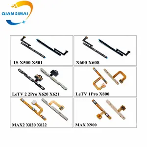 QiAN SiMAi 1PCS New Power Volume up/ down Button Key Flex Cable for LeTV 1S X500 X600 X608 X620 X621 X800 X820 X822 Max X900