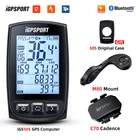 I GPS-порт iGS50S, велосипедный компьютер, Bluetooth BLE, водонепроницаемый, беспроводной, велосипедный компьютер, чувствительный GPS-спидометр, парча