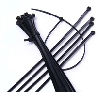 self locking plastic nylon tie 100 pcs black 5x300cable tie fastening ring3x200 cable tie zip wraps strap nylon cable tie