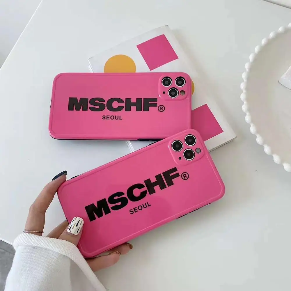 Корейский трендовый модный бренд Ins MSCHF чехол для телефона iphone 11 Pro Max Мягкий