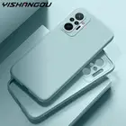 Чехол для Redmi Note 10 Pro, 10s, 9, 9s Pro, 8, 7 Pro, Redmi 8T, 9T, 9A, 9C, Mi Poco F3, M3, X3, NFC, 11, 10T Lite, из жидкого силикона