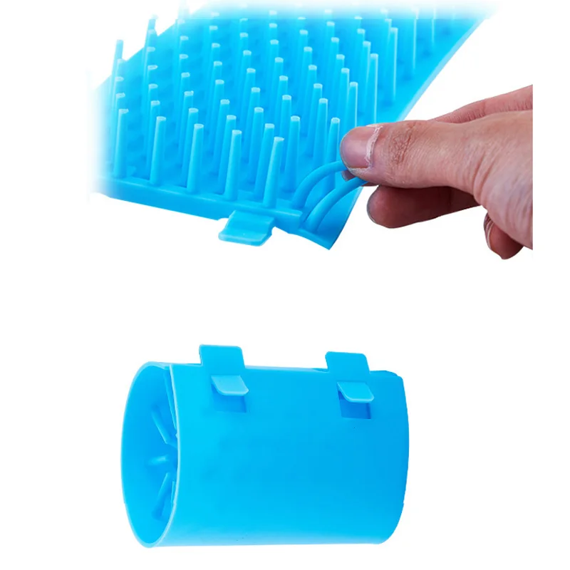 S/M/L силиконовая чашка для мытья ног домашних животных мягкие гребни собак кошек