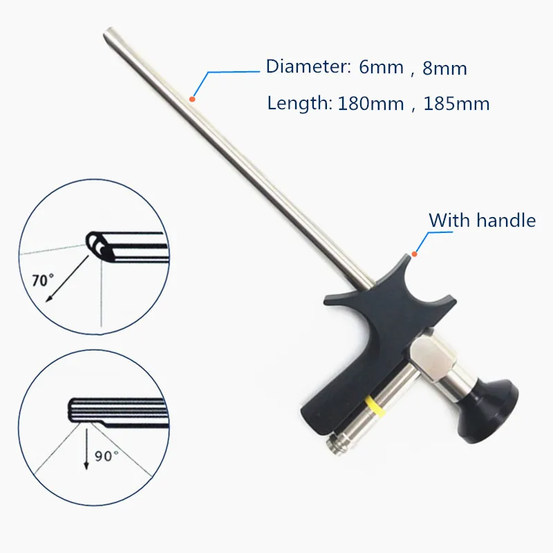 C&aacute;mara endosc&oacute;pica r&iacute;gida HD, equipo de endoscopio r&iacute;gido de 6mm, 8mm/0, 90, 70 grados, Storz Wolf-0