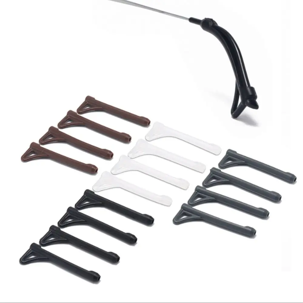 5 пар Противоскользящий Чехол для очков противоударный силиконовый ушной крючок