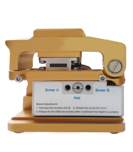 High precision fiber optic cutter S09 with waste fiber box / S09 fiber cutter for ai-7, ai-8, ai-9 fusion splicer