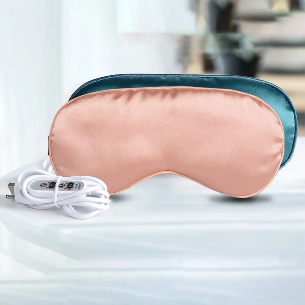 

Plug-in Heating Steam Eye Mask Usb Moxa Hot Compress Shading Sleep Moisturizing And Heating Eye Mask