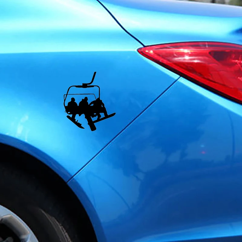 Виниловые наклейки 14*16 см для езды на лыжах и мотоциклах | Автомобили мотоциклы