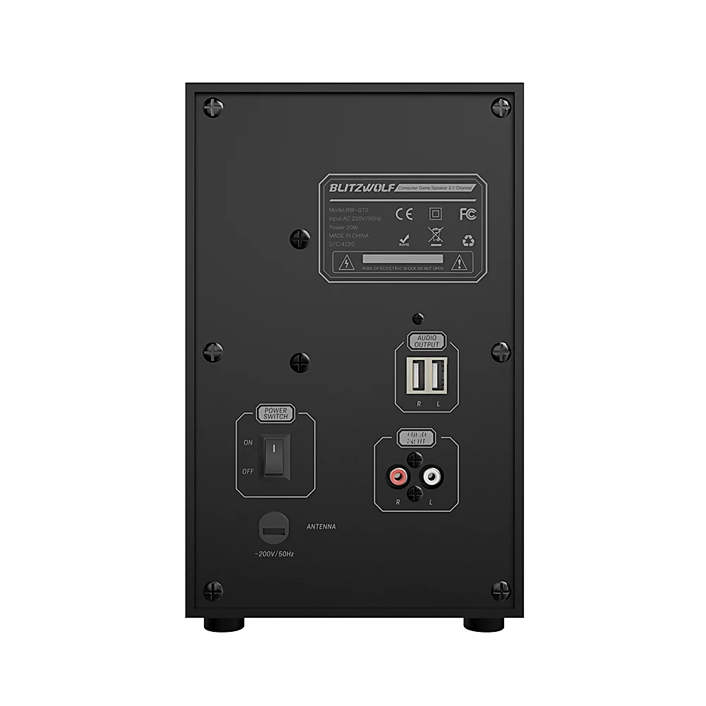 Bluetooth-Колонка BlitzWolf BW-GT2 беспроводная 20 Вт USB | Электроника