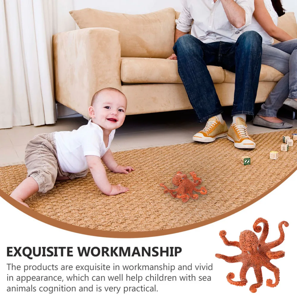 

2 Sets Reptile Animals Figurines Tortoise and Snail Life Cycle Models Kids Toys