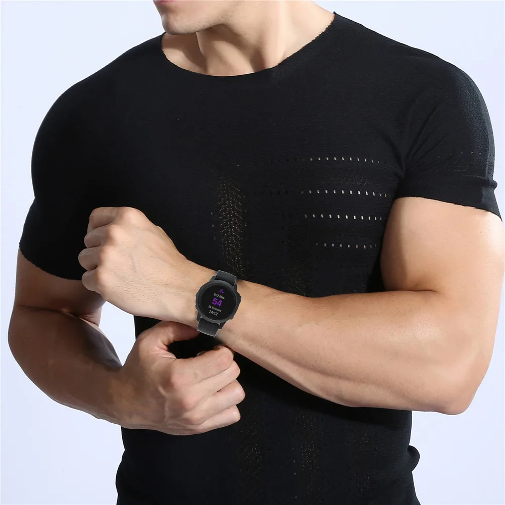 

20mm Silicone Watchband Strap for Garmin Fenix 5S Watch Quick Release Easy Fit Wrist Band Strap For Garmin Fenix 5S/5S Plus