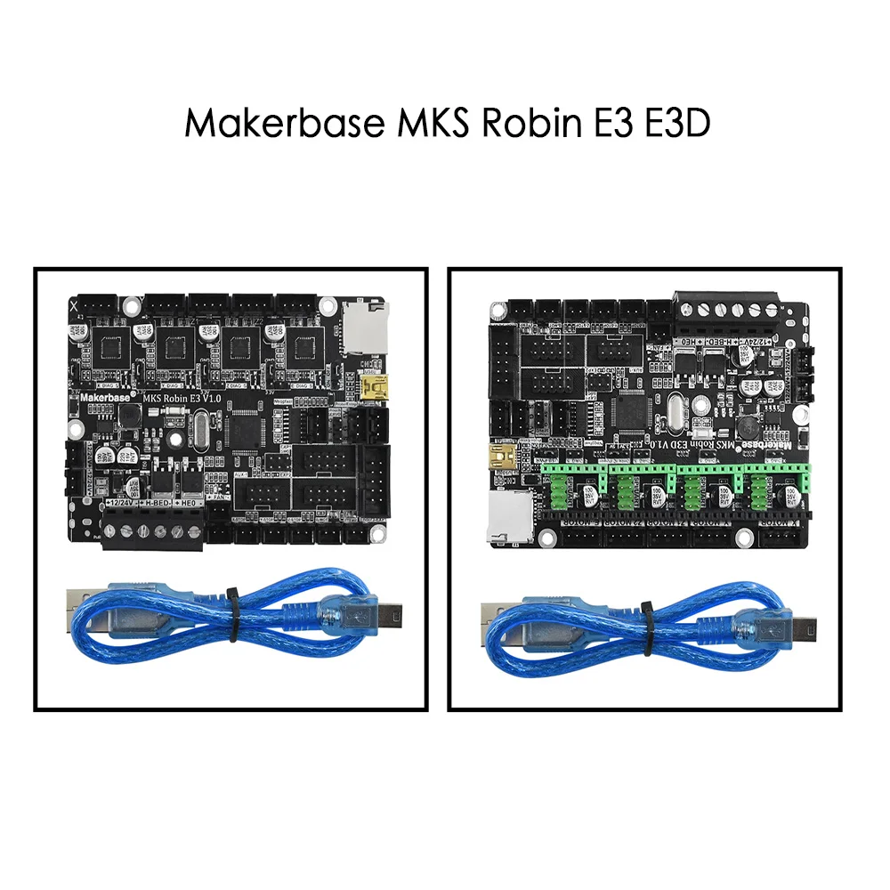 

Материнская плата для 3D-принтера MKS Robin E3/E3D, основная плата управления CR-10S/Ender3, материнская плата для Creality CR10 Ender 3 Pro Ender 5
