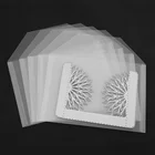 10 штнабор пластиковая папка сумка для хранения штампов Горячие тарелки из фольги прозрачные штампы тиснение Органайзер держатели прозрачные сумки