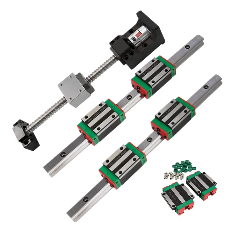 16 мм SFU1605 sfu1610 шариковый винт HGR20 линейный рельс hgh20CA+ BF12 HM12-57 C7 C5 подшипник имя 23 сиденье двигателя муфта DSG16H для ЧПУ