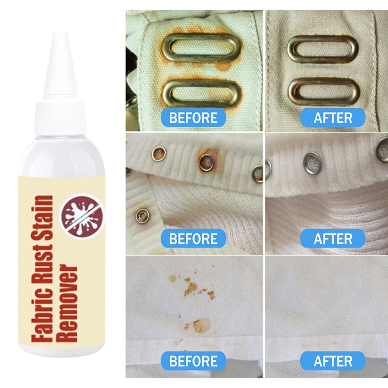

New Fabric Rust Stain Remover Multi-purpose Clothes Cleaner Waterless Clothing Cleansing Agent Laundry Stain Removers Chemicals