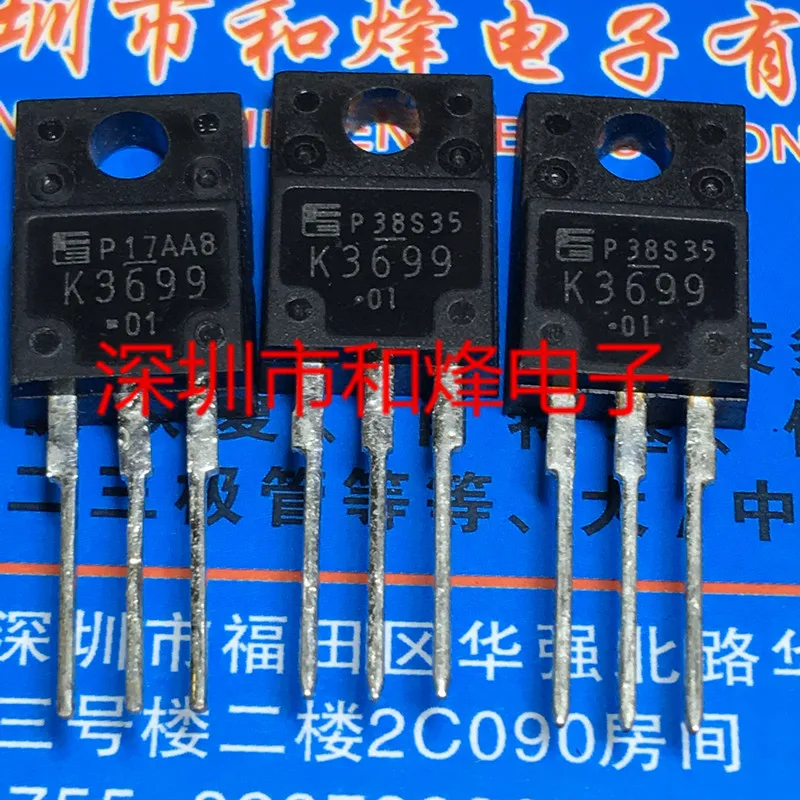 100% новый и оригинальный K3699 2SK3699 TO 220F 900V 3.7A 5 шт./лот|Запасные части| |