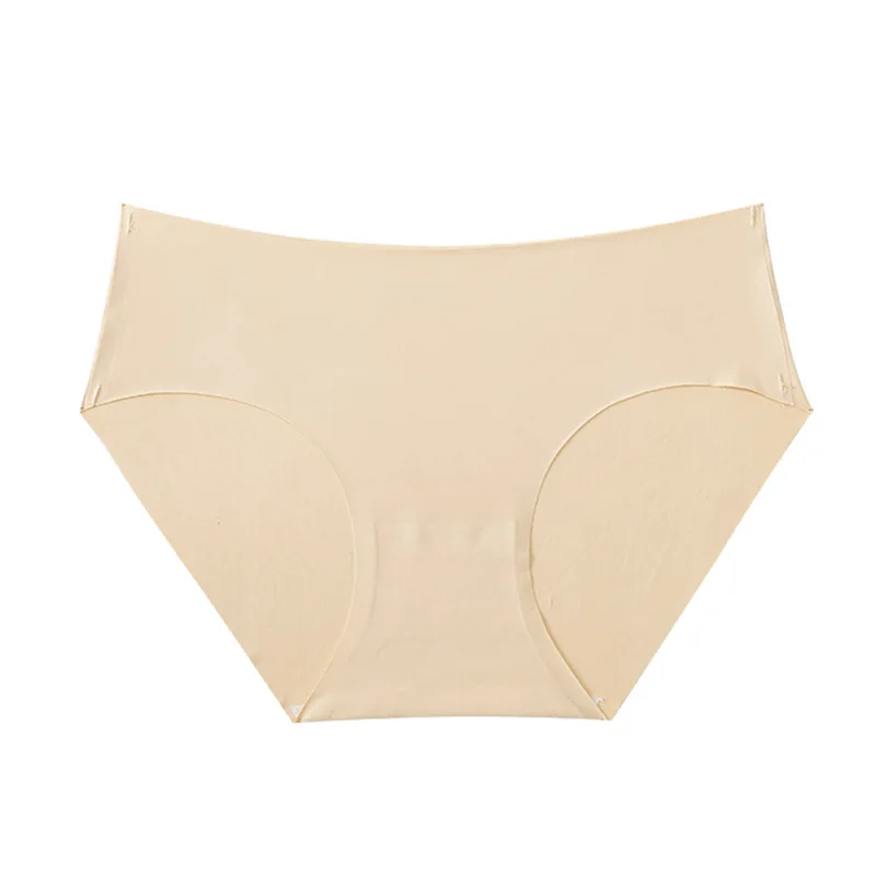 

Ice Silk Sexy Underwear Low Rise Female Panties Cotton Crotch Briefs Plus Size Knickers Women Underpants Lady Panty Ventilate