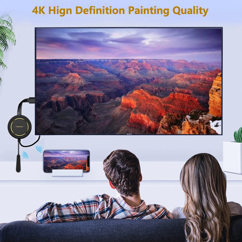 Mirascreen G14 ТВ палка 5G Беспроводной 4K Wi-Fi Дисплей донгл Ezcast обмена потоковыми