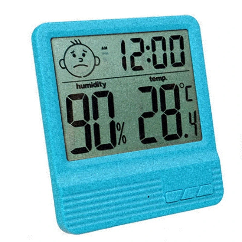 ЖК цифровой измеритель температуры и влажности 2 1 крытый Открытый гигрометр