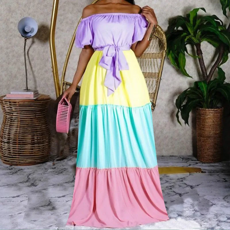 Осень лето зима 2021 женские африканские платья красочные костюмы для женщин