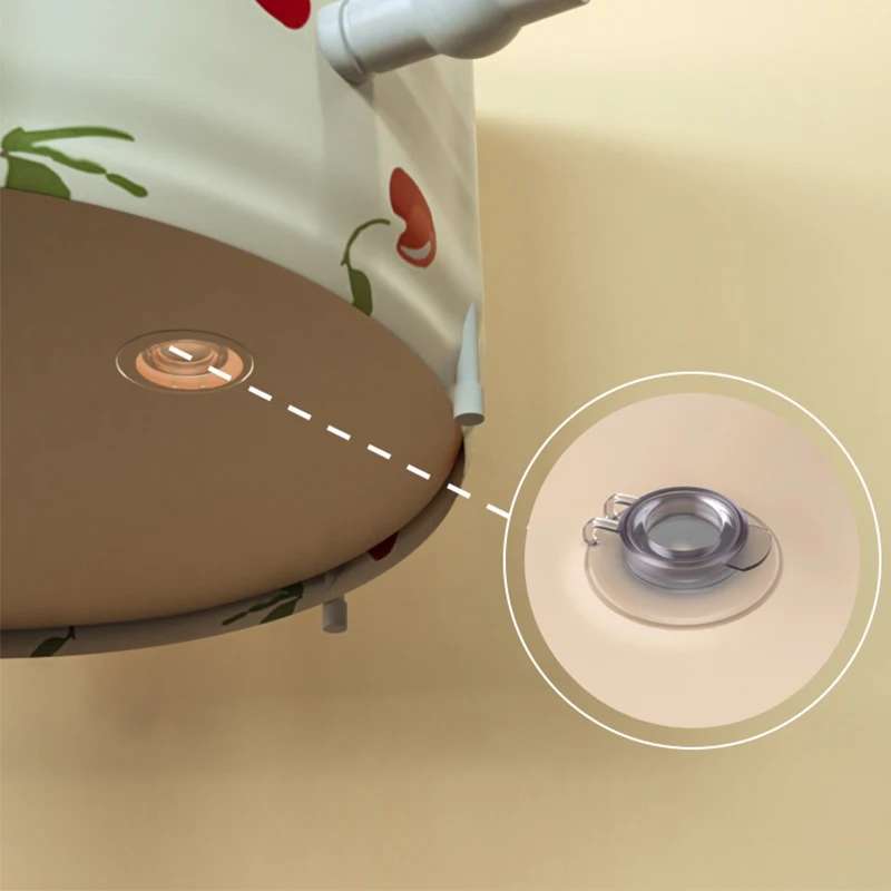 Блестящая Детская ванна складная детская Ванна для хранения ванночка с