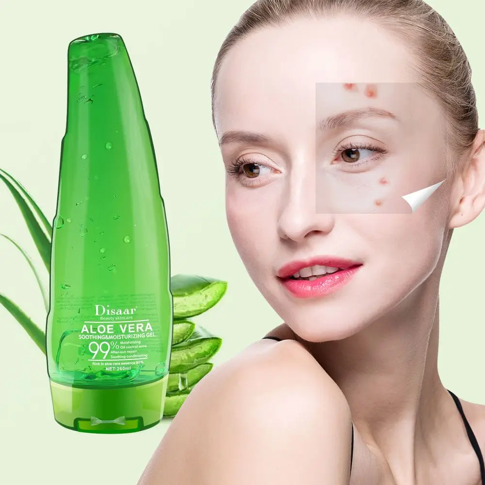 

AUQUEST 99% Aloe Soothing Gel Aloe Vera Gel Anti Wrinkle Acne Scar Treatment Moisturizing Day Cream Sunscreen Aloe Gel 260ml