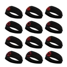 Обруч для волос с принтом Шаринган, унисекс, эластичная поглощающая Пот повязка на голову