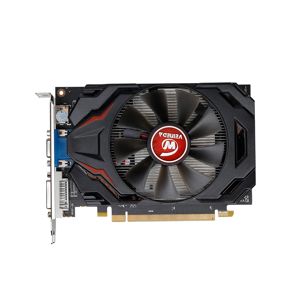 Графическая карта Оригинальный настольный GPU R7 350 2 ГБ GDDR5 128 бит независимая игра
