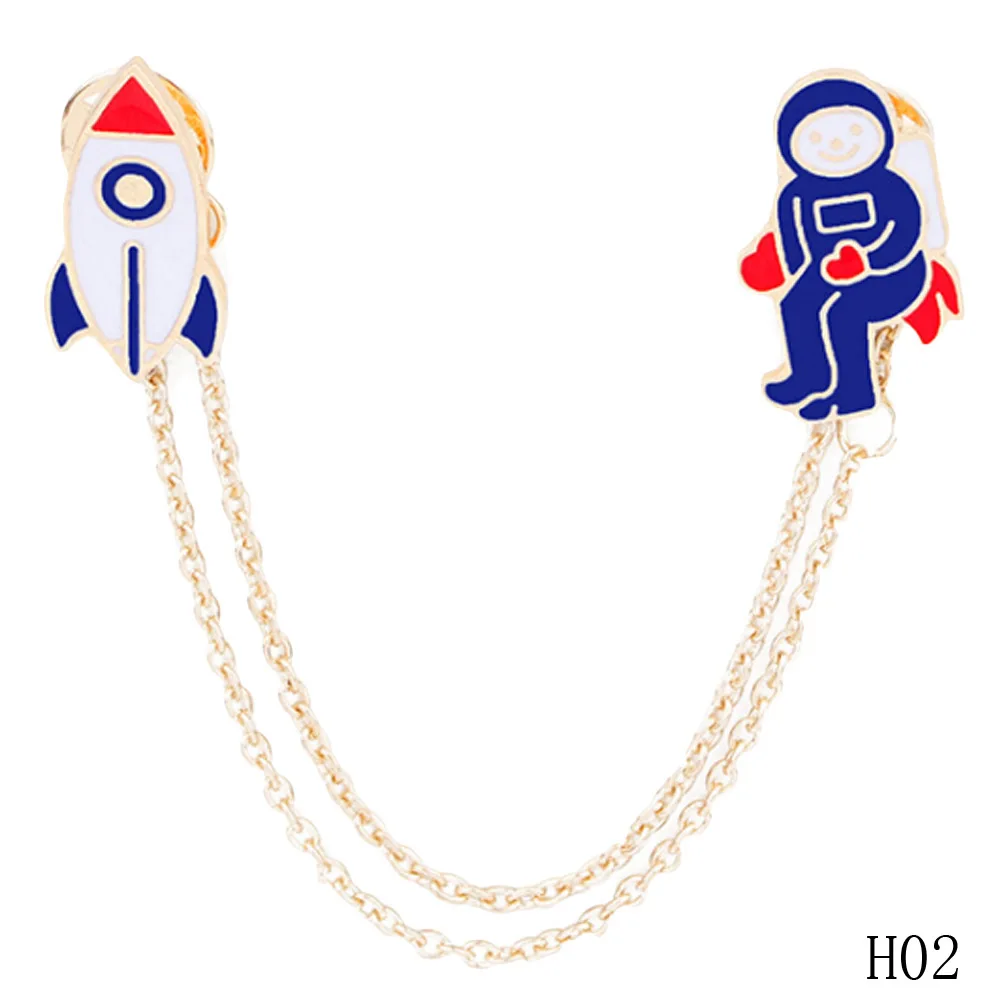 Мультяшный кролик медведь броши значки на булавке эмаль булавки милый сплав волк