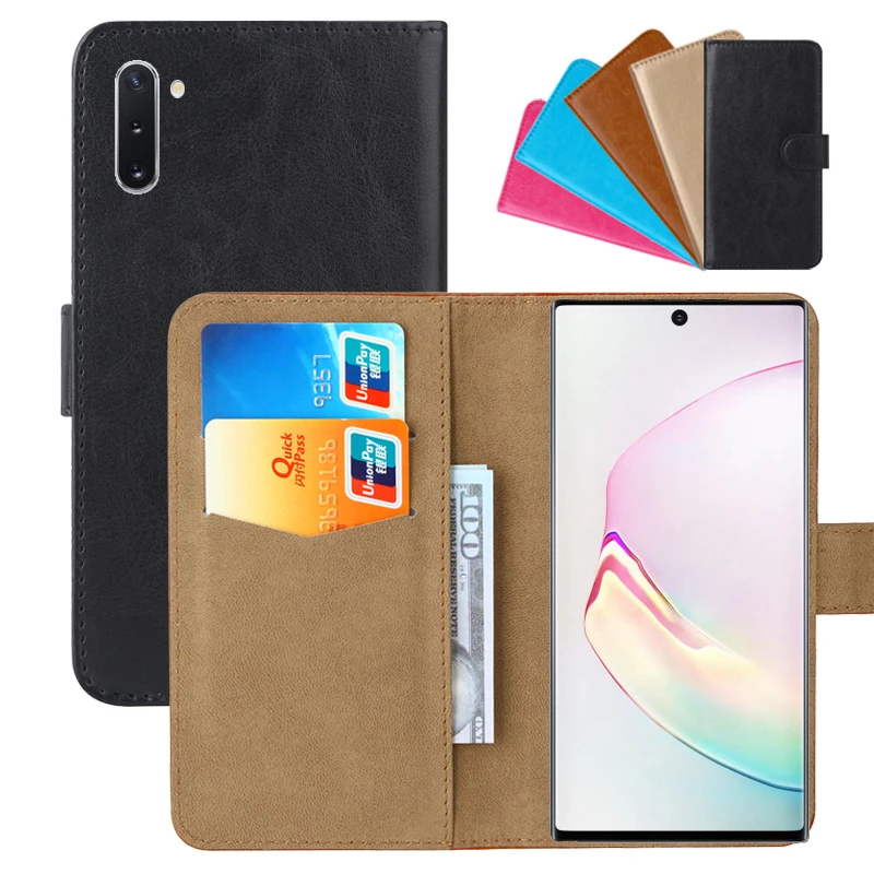 Роскошный чехол-кошелек для Samsung Galaxy Note10 (Snapdragon 855) Ретро флип-чехол из