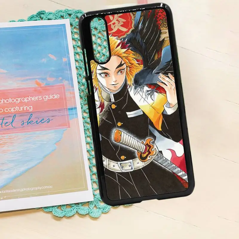 

Demon Slayer Blade Comic Postcard Phone Case PC for iPhone 11 12 pro XS MAX 8 7 6 6S Plus X 5S SE 2020 XR