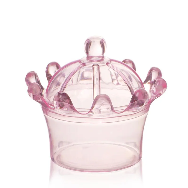 pink Конфетная бумага упаковка мыло в подарочной коробке коробка упаковка прозрачный пластик День Рождения вечерние scatole bomboniere dragee bapteme 12 шт - Цвет: pink