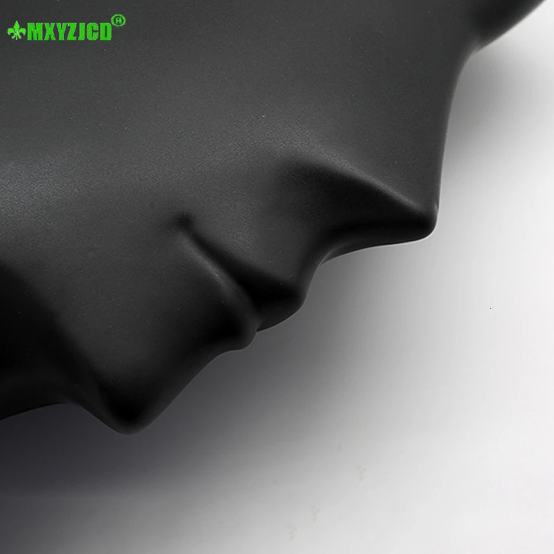 Керамическая ваза для цветов поделка с изображением лица и ветра стационарное