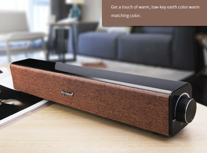 Блютус Бумбокс сабвуфер 20 Вт перезаряжаемая звуковая панель ТВ бас громкий