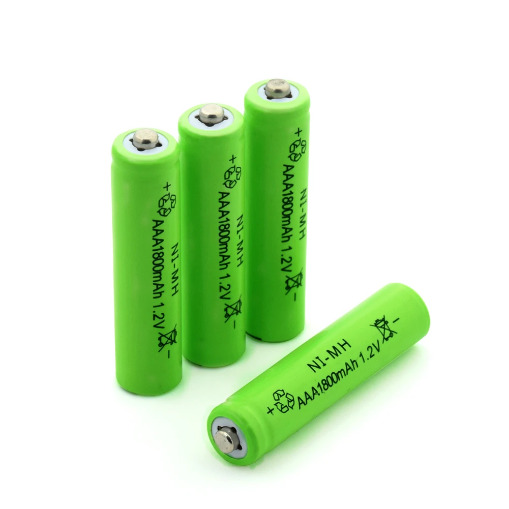 8 or 12pcs/Lot High Energy 1.2V 1800mAh NiMh AAA Rechargeable Battery Ni mh 3A Batteries Battria FREE shipping|nimh aaa|rechargeable batteryaaa