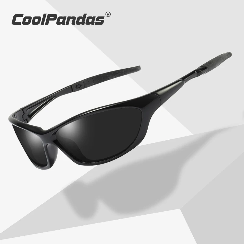 

CoolPandas Polarized Cycling Sunglasses For Men Women Riding Safe Glasses Anti-Glare Fishing Eyewear UV400 gafas ciclismo hombre