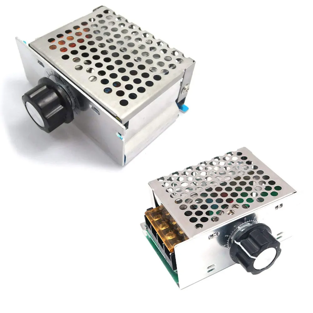 Высокомощный тиристорный электронный регулятор напряжения переменного тока 4000