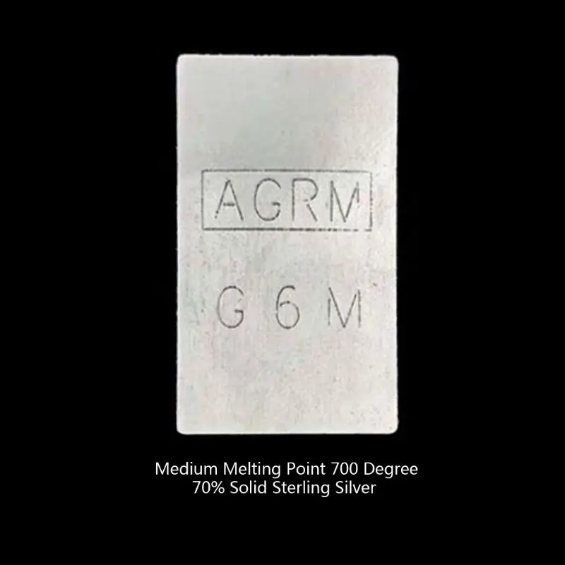 Silver Soldering Sheet Plate Jewelry Welding Tool Metal Forming Stamping Embossing Etching Blanks | Украшения и аксессуары