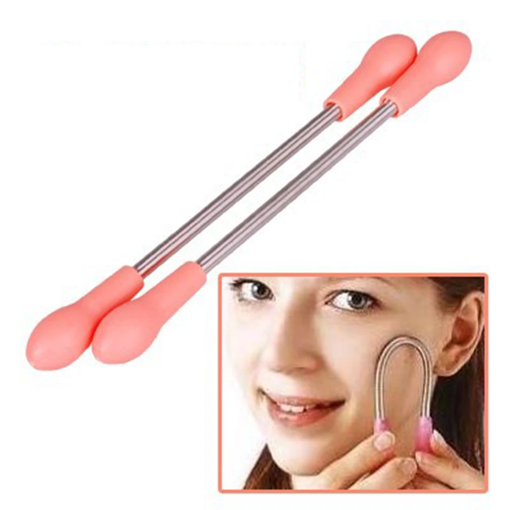 

New Durable Facial Hair Remover Removes Hair Root Face Hair Spring Bend Stick Light Weight Epilator High Quality Threading Beaut