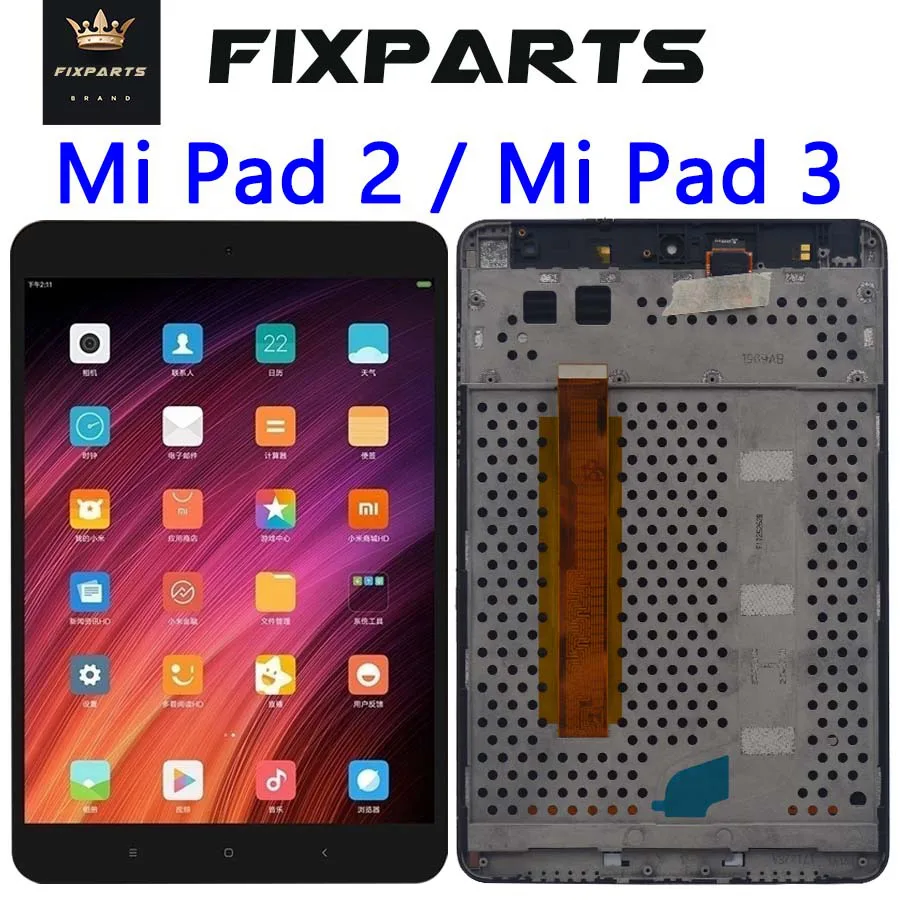 Для Xiaomi Mi Pad 2 3 Mipad Сенсорный экран дигитайзер стекло ЖК-дисплей Панель запасные