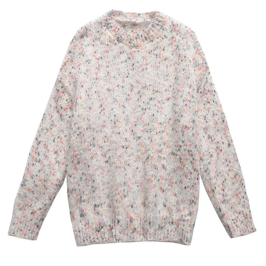 New Korean Fashion Winter Pullovers Female Loose Sweaters Colorful Knitted Jumper Pullover Pull Femme | Женская одежда