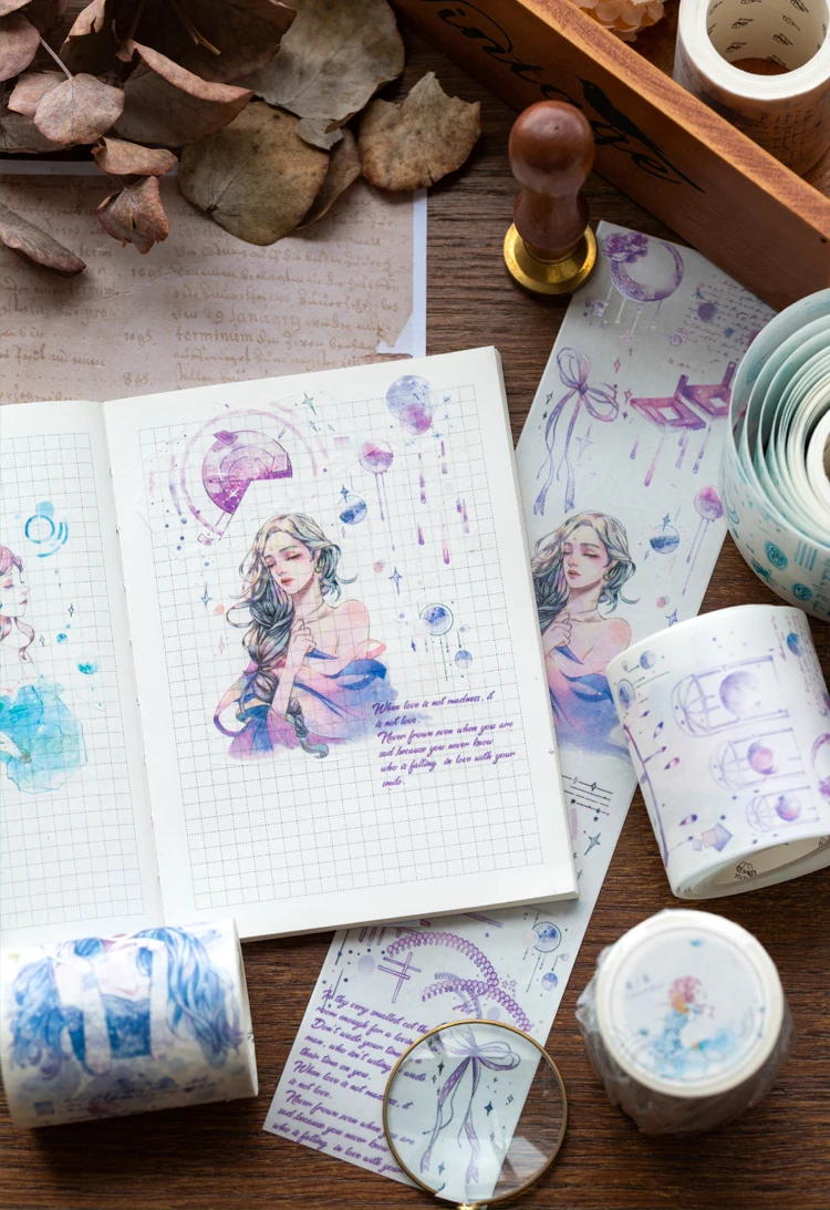 Mr paper 4 вида конструкций Time Dreamland креативные ручные рисования Специальные чернила васи ленты пули журнал Скрапбукинг деко Маскировочные ленты