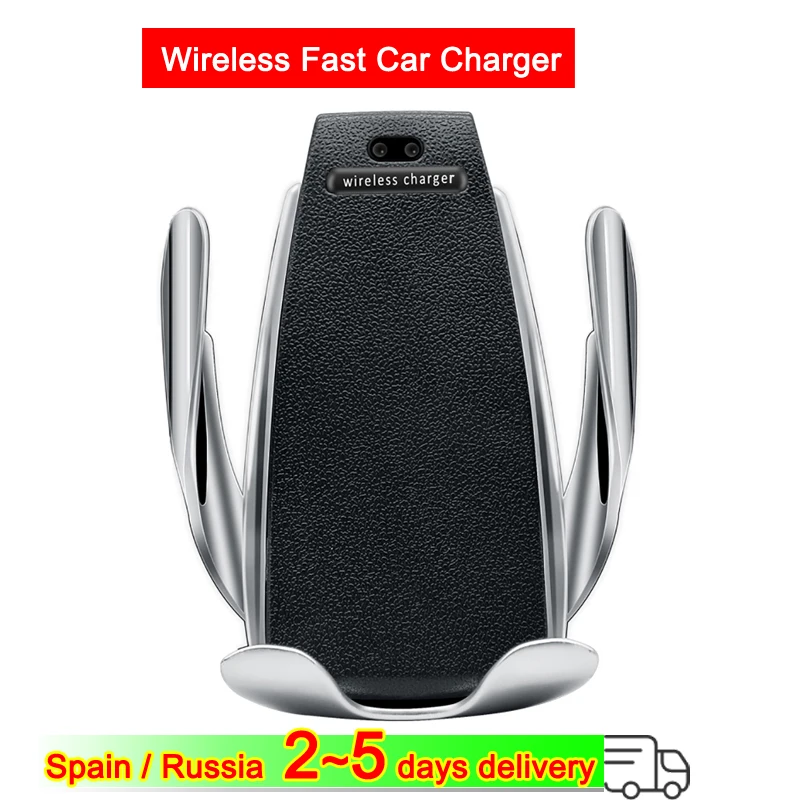 Беспроводное быстрое автомобильное зарядное устройство для Android IOS смартфон